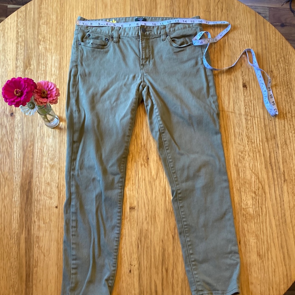 J.Crew Toothpick Stretch Jeans. Sz. 30